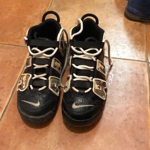 Black and navy air force’s that were made by bike